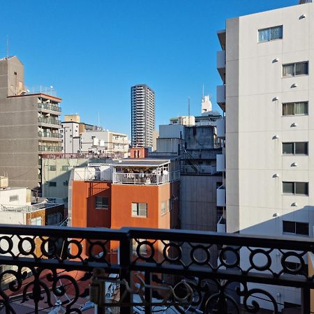 오사카 네코하우스 난바점 Apartment Exterior foto