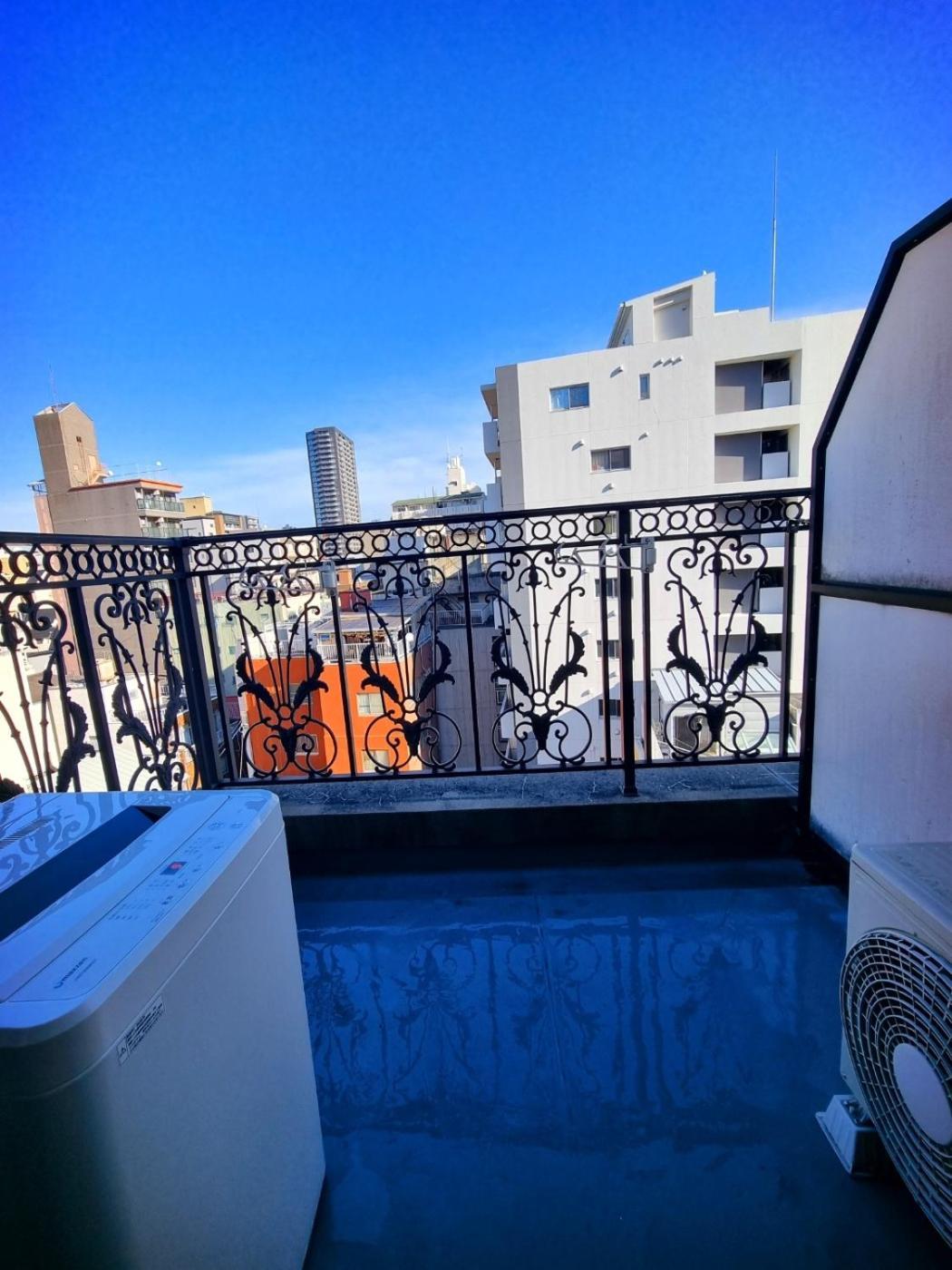 오사카 네코하우스 난바점 Apartment Exterior foto