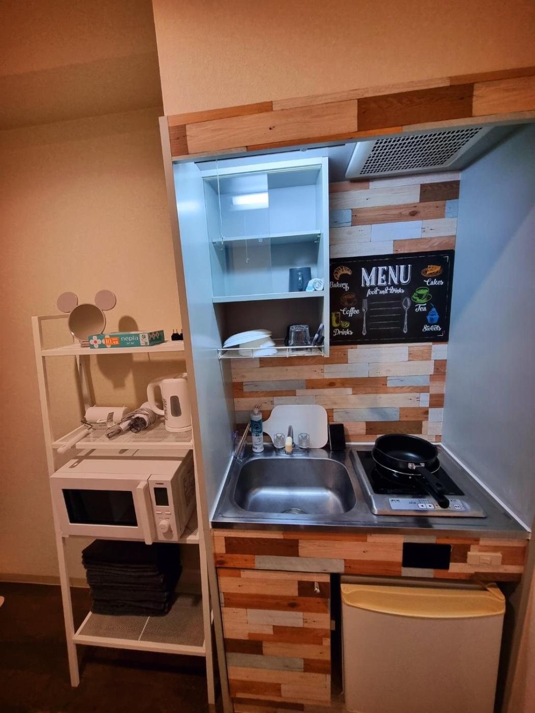 오사카 네코하우스 난바점 Apartment Exterior foto