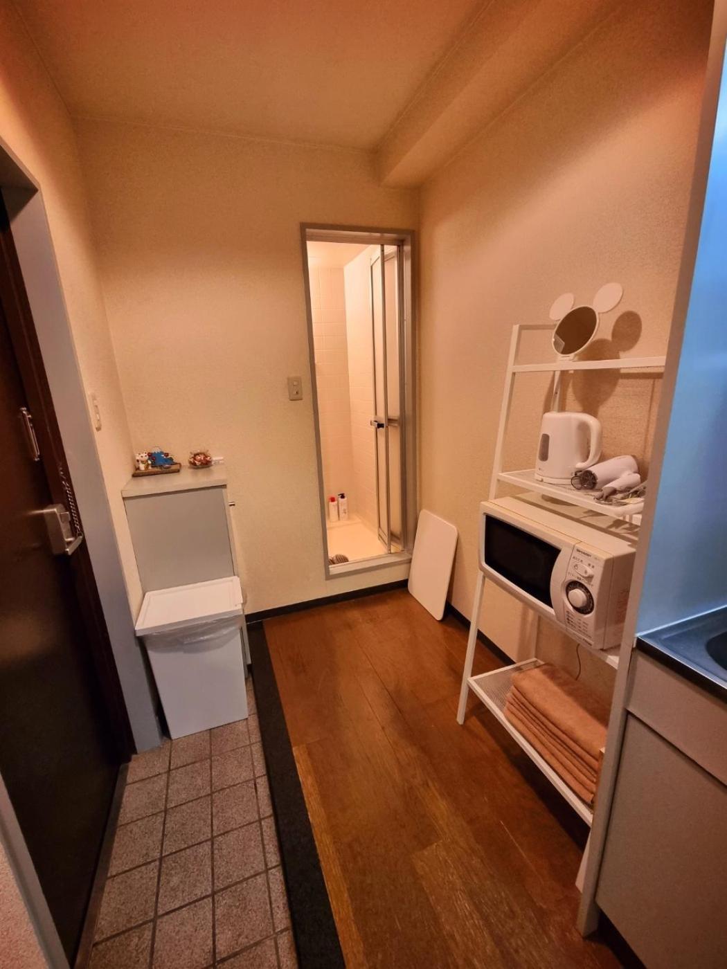 오사카 네코하우스 난바점 Apartment Exterior foto
