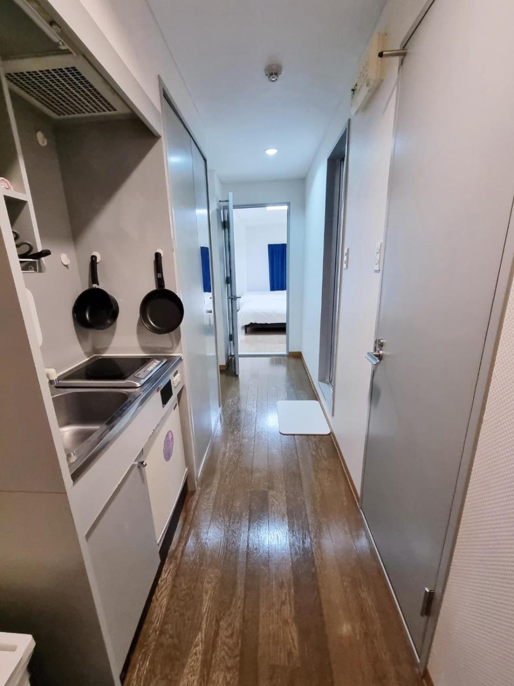 오사카 네코하우스 난바점 Apartment Exterior foto