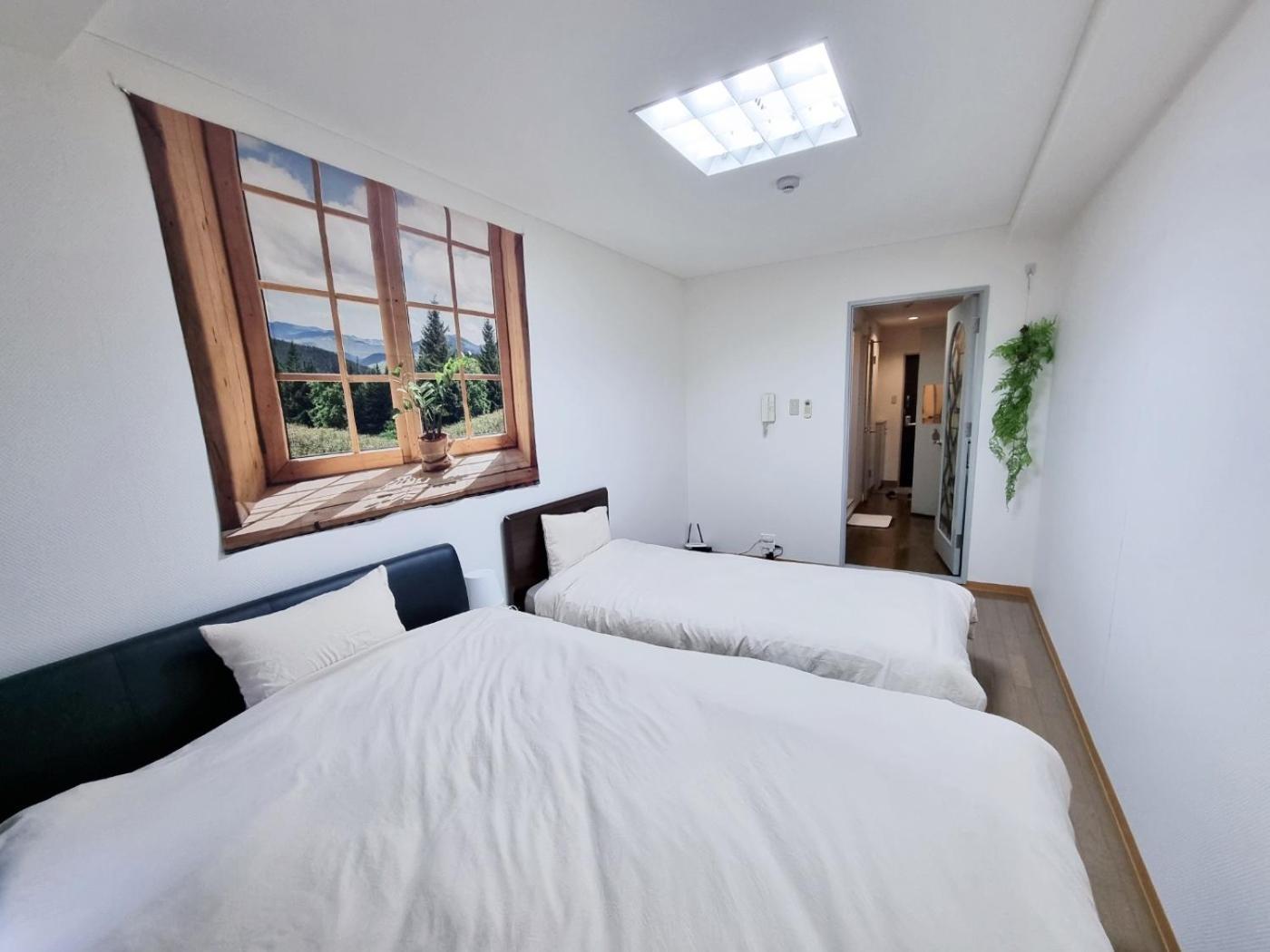 오사카 네코하우스 난바점 Apartment Exterior foto