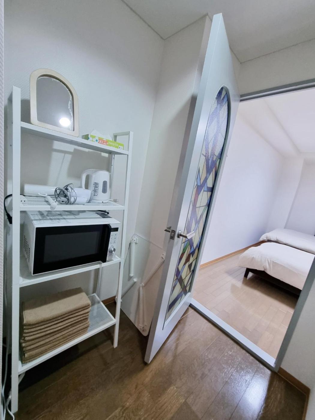 오사카 네코하우스 난바점 Apartment Exterior foto
