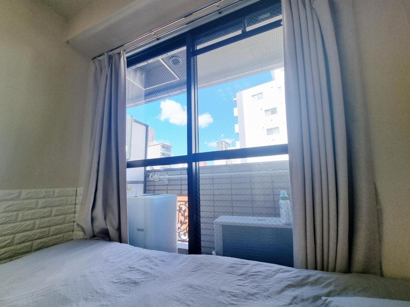 오사카 네코하우스 난바점 Apartment Exterior foto