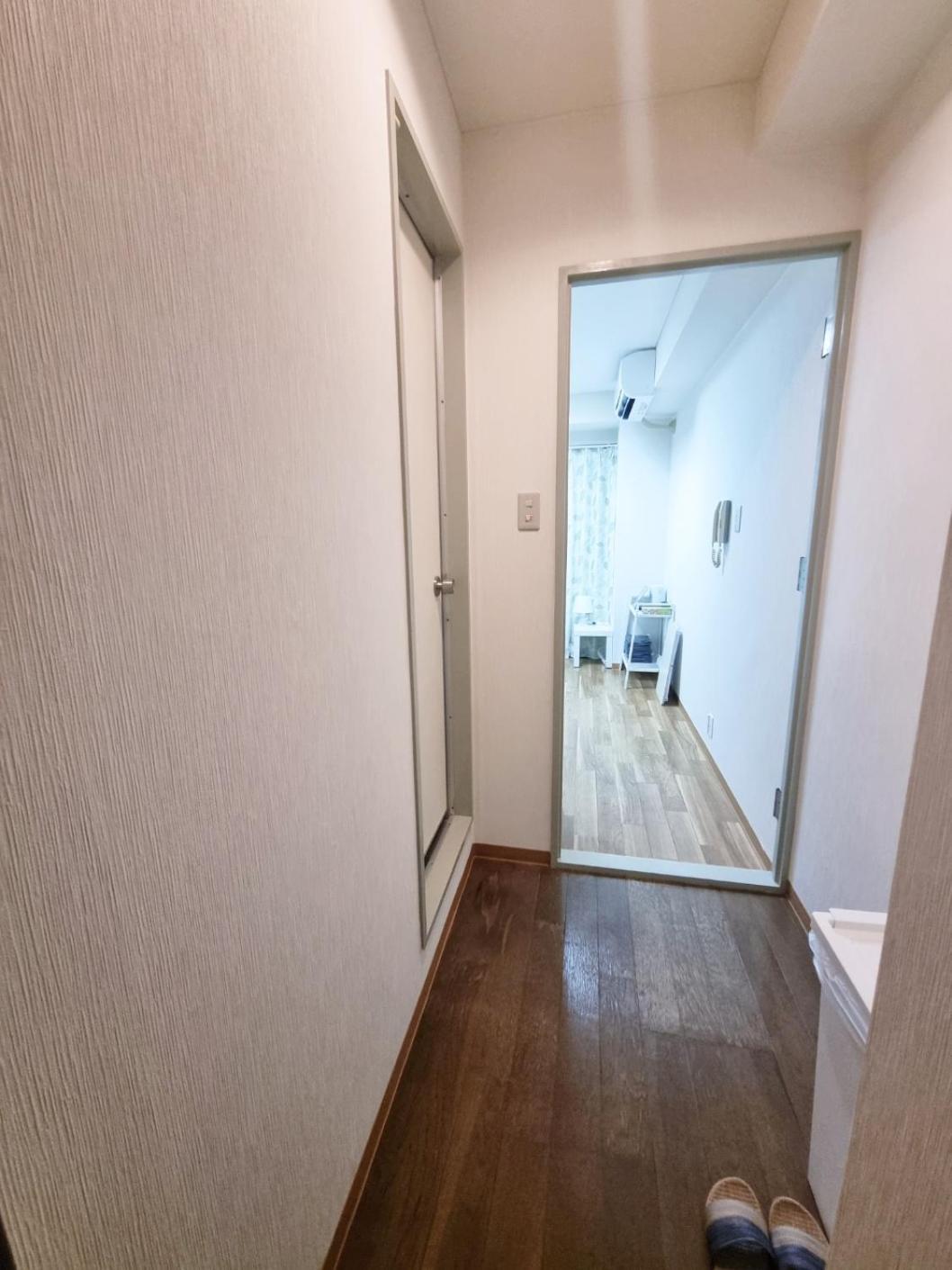 오사카 네코하우스 난바점 Apartment Exterior foto