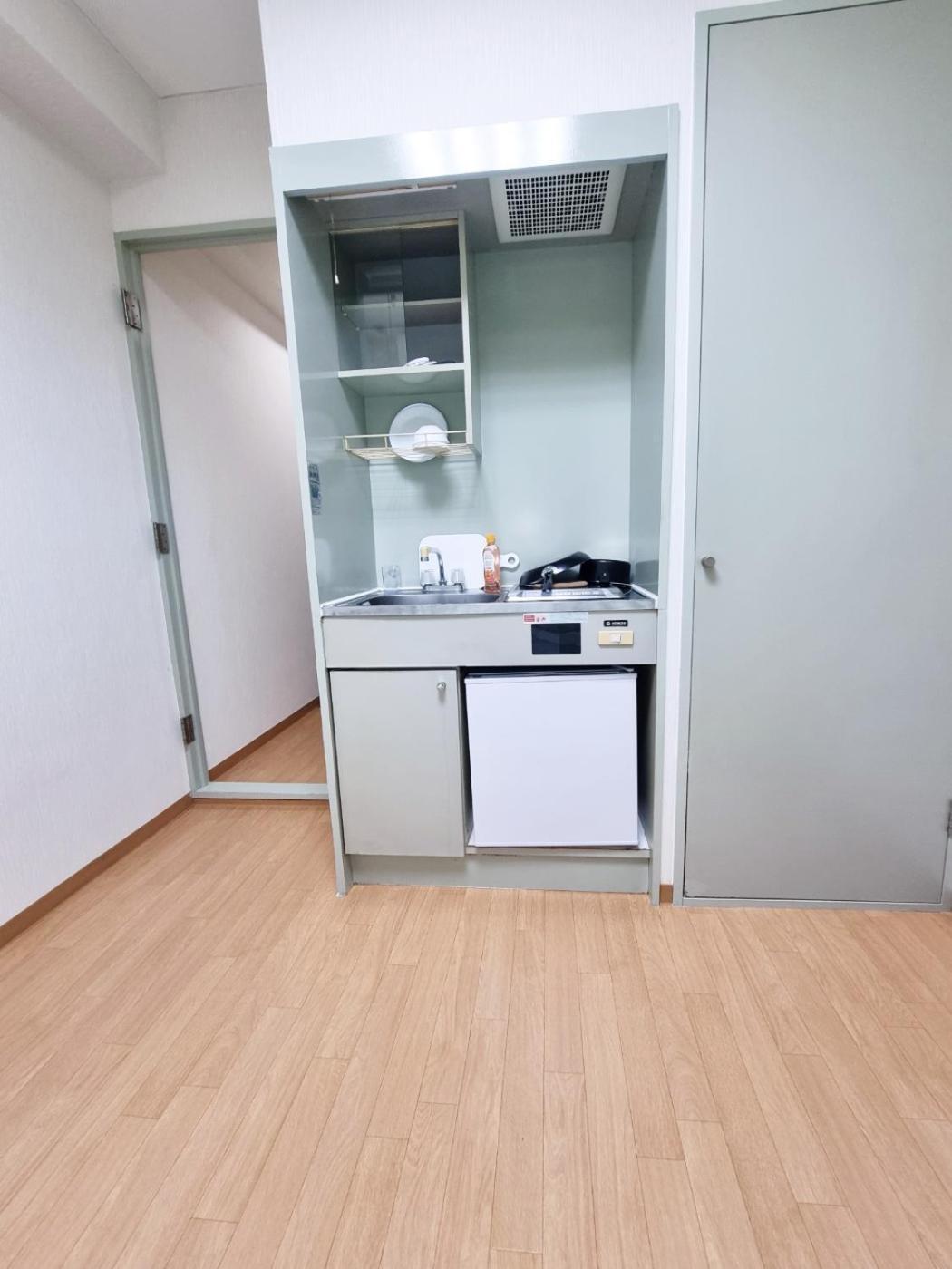 오사카 네코하우스 난바점 Apartment Exterior foto