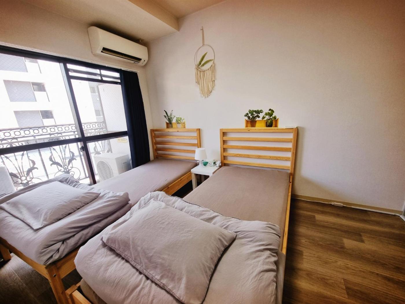 오사카 네코하우스 난바점 Apartment Exterior foto