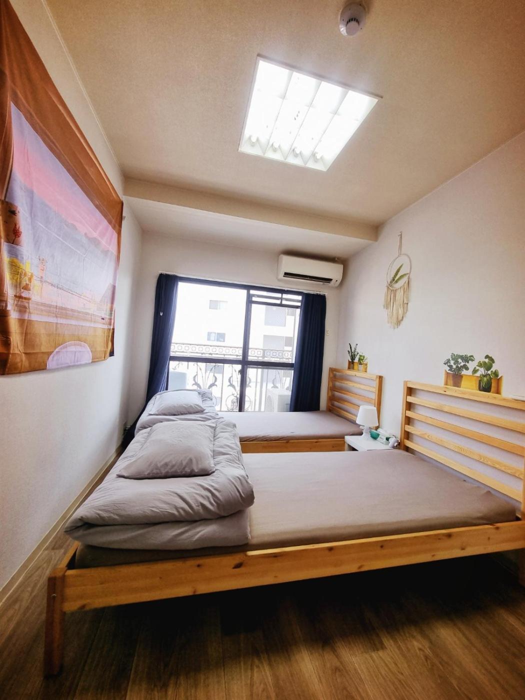 오사카 네코하우스 난바점 Apartment Exterior foto
