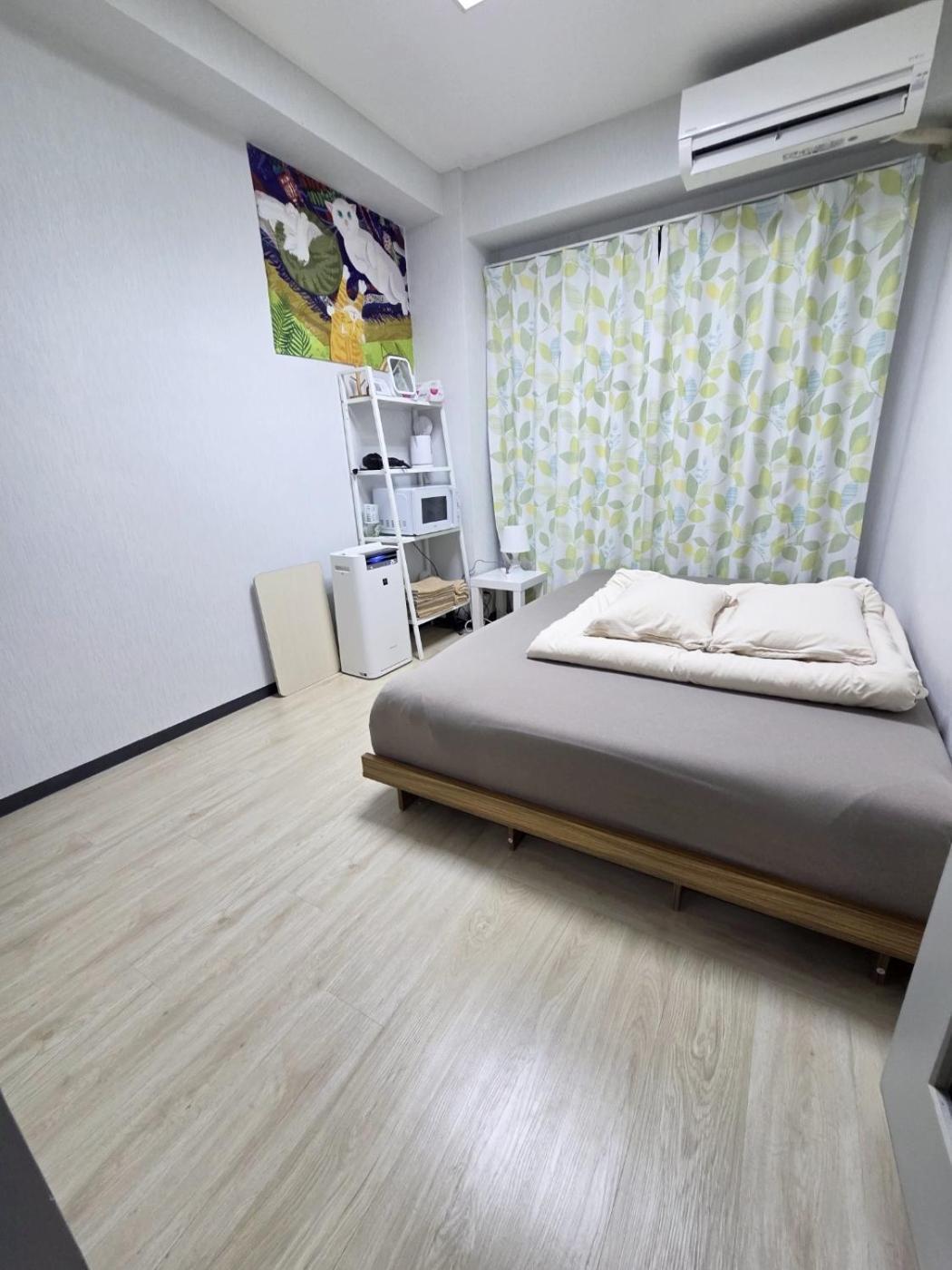 오사카 네코하우스 난바점 Apartment Exterior foto