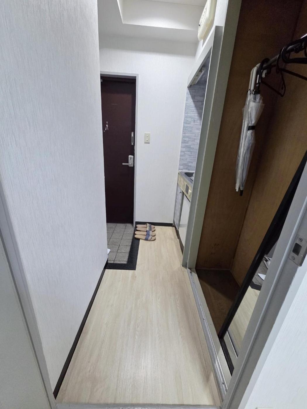 오사카 네코하우스 난바점 Apartment Exterior foto